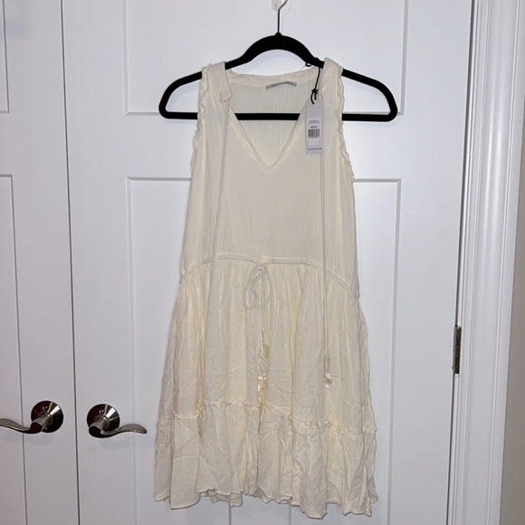 NWT DEX Carefree Flowy Minidress - Light Birch - Picture 3 of 8